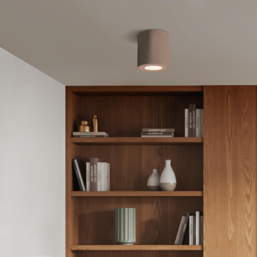 Brilagi - Badezimmer-Spot MIA 1xGU10/30W/230V 84x80 mm beige IP44