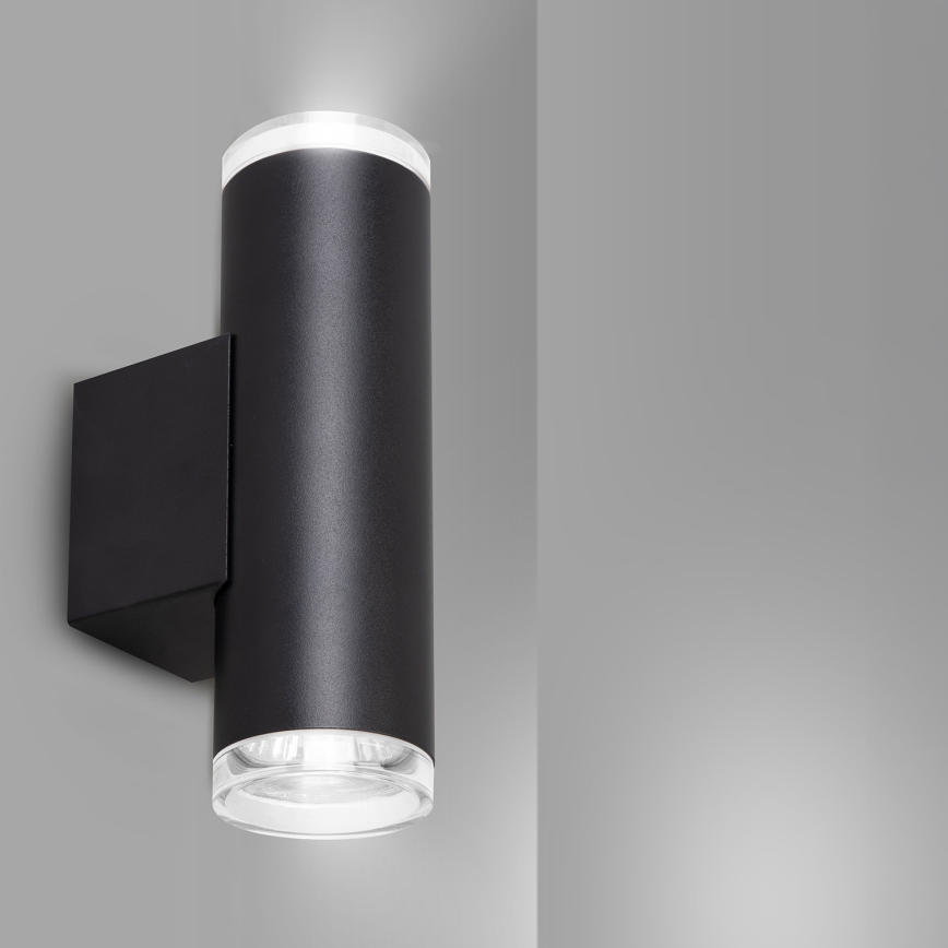 Brilagi - Badezimmer-Wandspot SELE AQUA 2xGU10/30W/230V IP44 schwarz