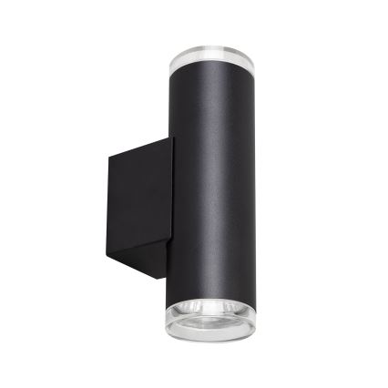 Brilagi - Badezimmer-Wandspot SELE AQUA 2xGU10/30W/230V IP44 schwarz