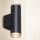 Brilagi - Badezimmer-Wandspot SELE AQUA 2xGU10/30W/230V IP44 schwarz