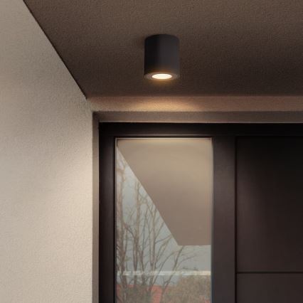 Brilagi - Badezimmerstrahler MIA 1xGU10/30W/230V 84x80 mm schwarz IP54