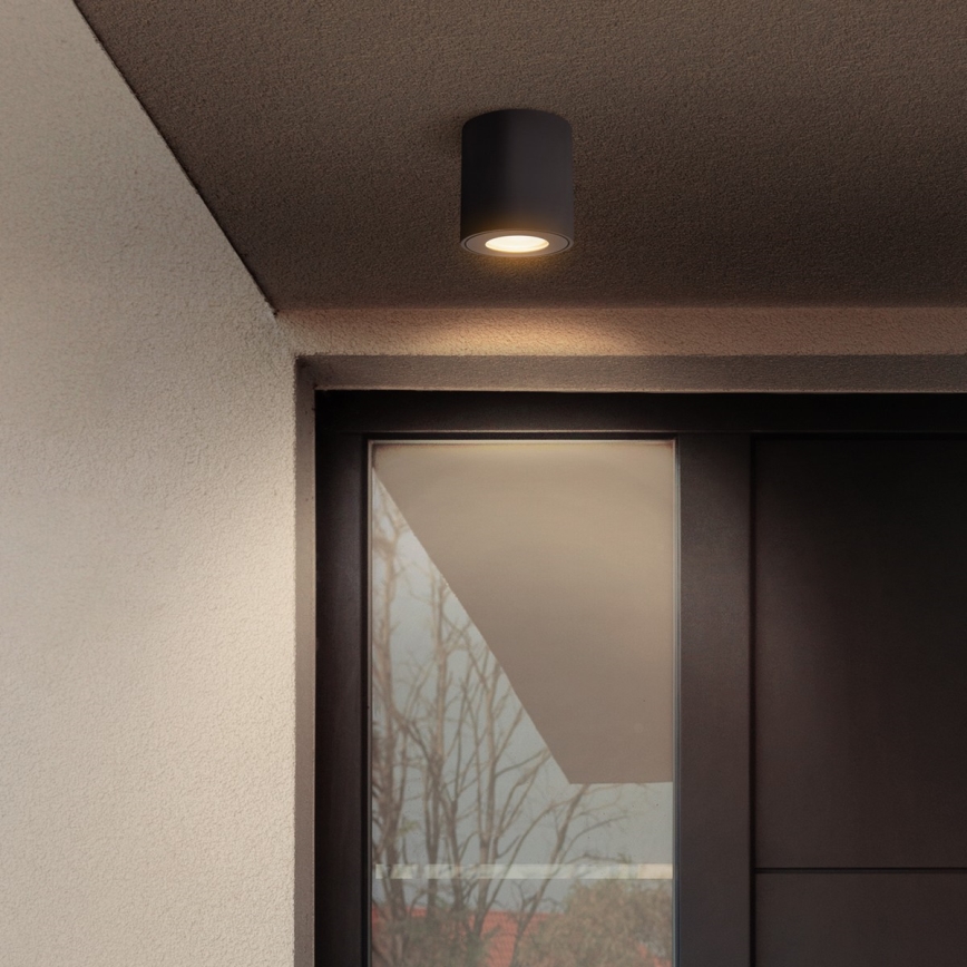 Brilagi - Badezimmerstrahler MIA 1xGU10/30W/230V 84x80 mm schwarz IP54