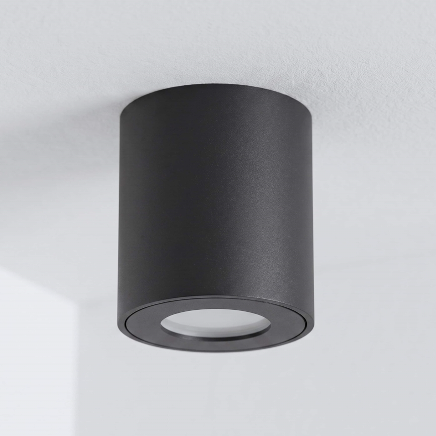 BRILAGI - Badezimmerstrahler MIA 1xGU10/30W/230V 84x80 mm schwarz IP54