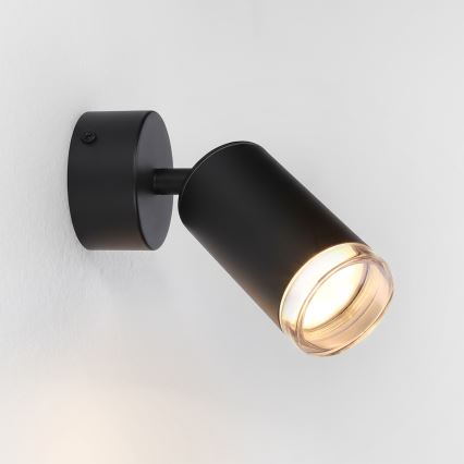 Brilagi - Badezimmerstrahler SELE 1xGU10/30W/230V IP44 schwarz