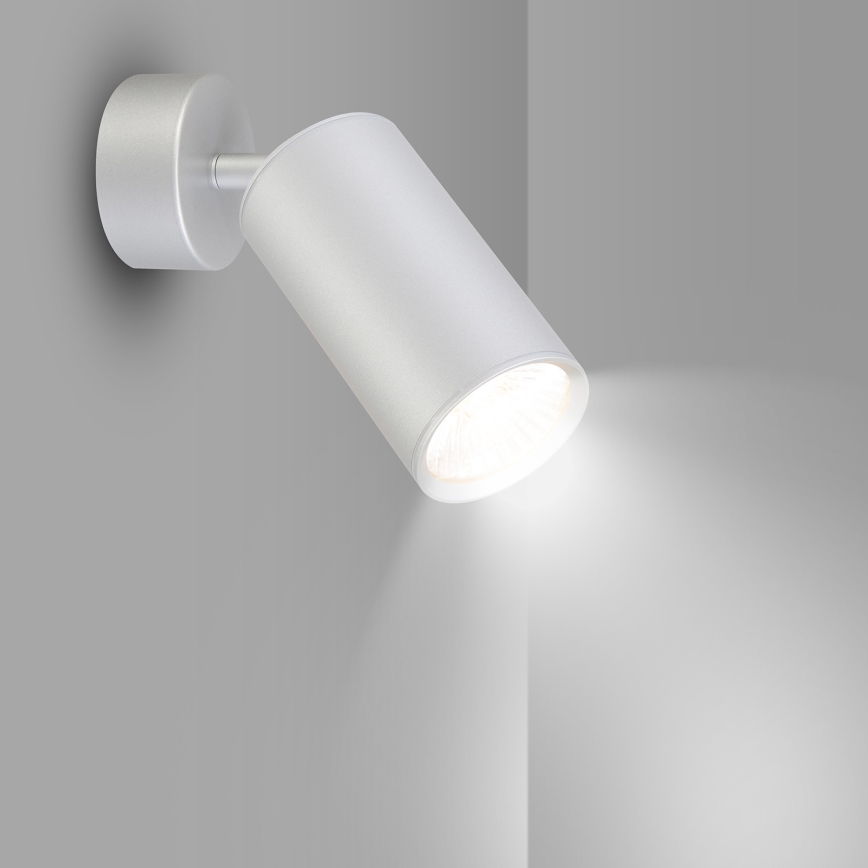 Brilagi - Badezimmerstrahler SELE 1xGU10/30W/230V IP44 silbern