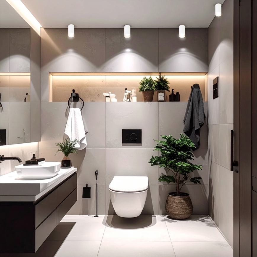 Brilagi - Badezimmerstrahler SELE 1xGU10/30W/230V IP44 weiß