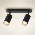 Brilagi - Badezimmerstrahler SELE 2xGU10/30W/230V IP44 schwarz