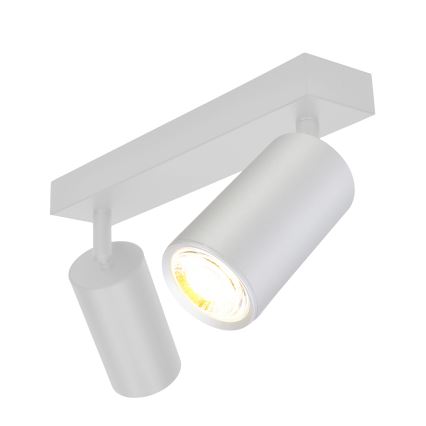 Brilagi - Badezimmerstrahler SELE 2xGU10/30W/230V IP44 silbern