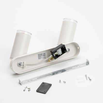 Brilagi - Badezimmerstrahler SELE 2xGU10/30W/230V IP44 weiß