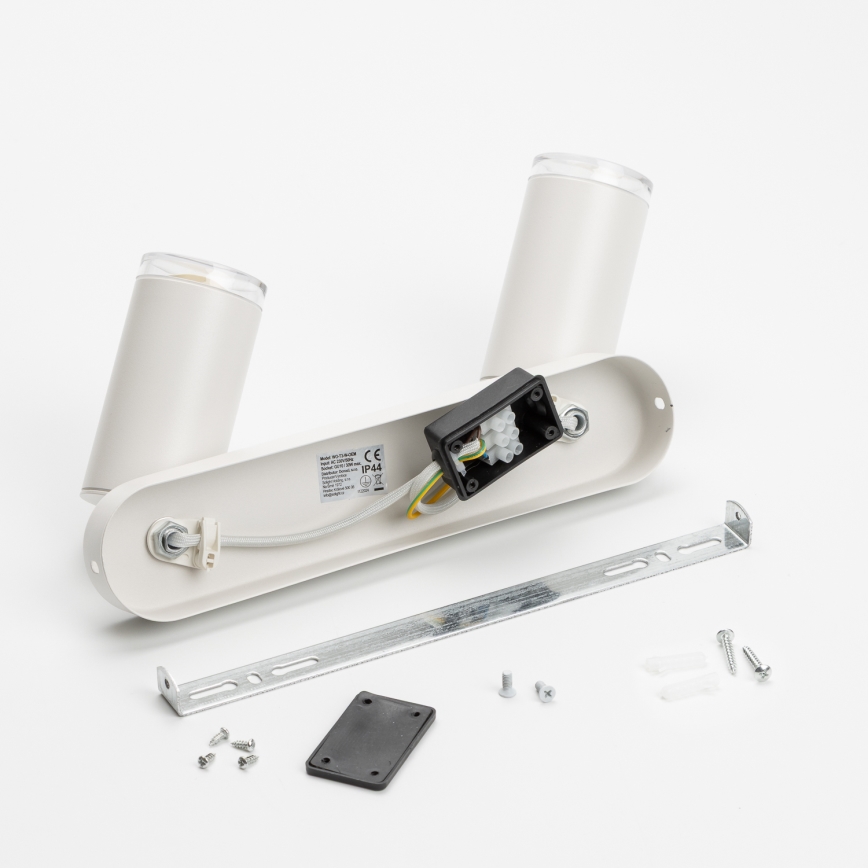 Brilagi - Badezimmerstrahler SELE 2xGU10/30W/230V IP44 weiß
