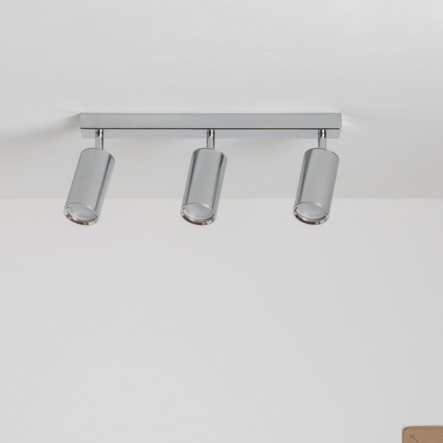 Brilagi - Badezimmerstrahler SELE 3xGU10/30W/230V IP44 glänzendes Chrom