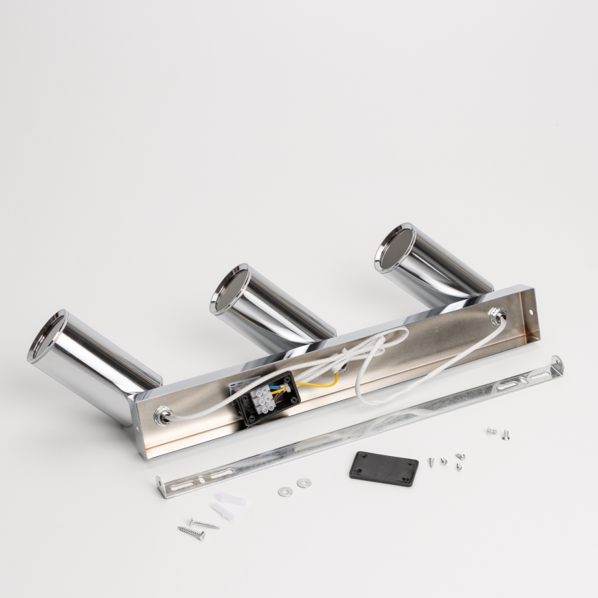 Brilagi - Badezimmerstrahler SELE 3xGU10/30W/230V IP44 glänzendes Chrom