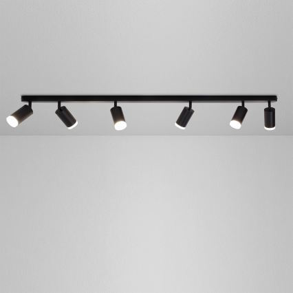 Brilagi - Badezimmerstrahler SELE 6xGU10/30W/230V IP44 schwarz