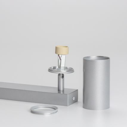 Brilagi - Badezimmerstrahler SELE 6xGU10/30W/230V IP44 silbern