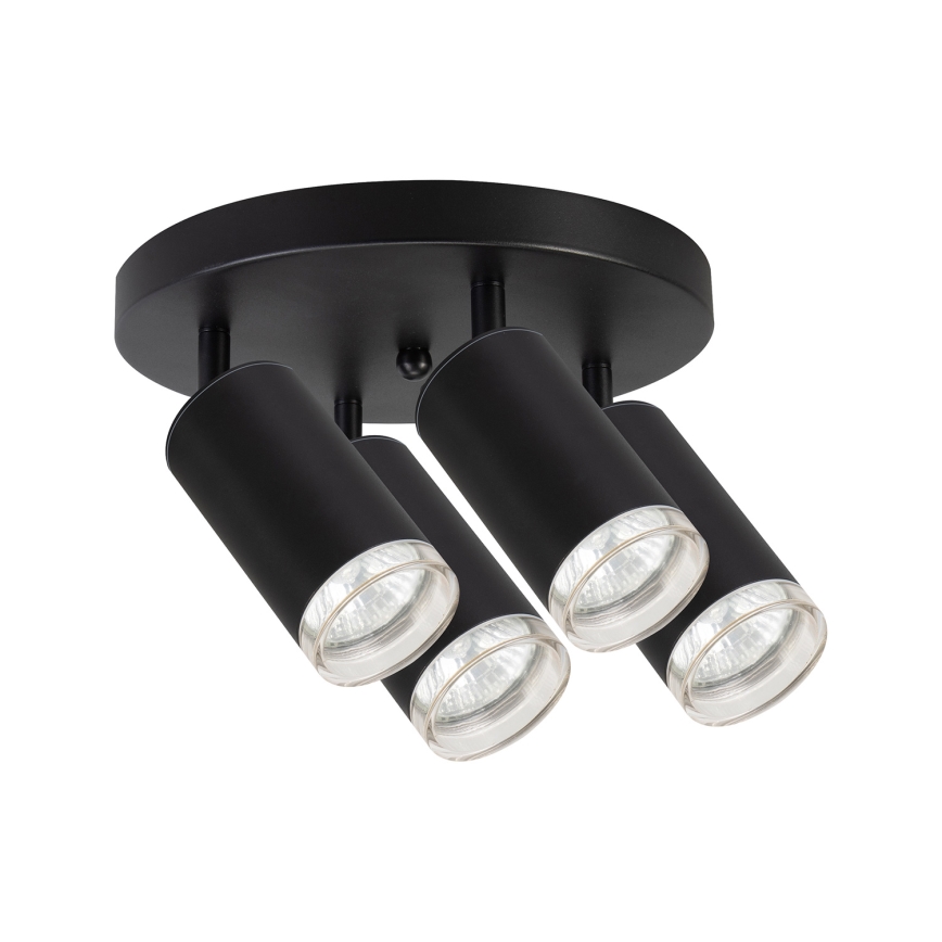 Brilagi - Badezimmerstrahler SELE AQUA 4xGU10/30W/230V IP44 schwarz