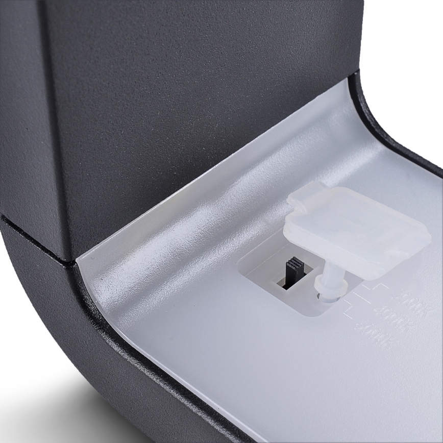 Brilagi - LED Außenwandleuchte BARI LED/7W/230V 3000/4000/6000K Schwarz IP54