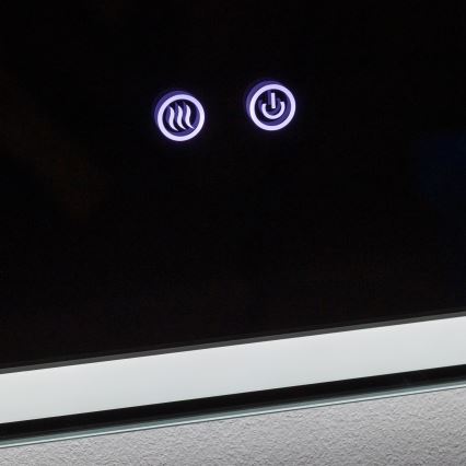 Brilagi - LED-beheizter Badezimmerspiegel BELLA LED/12W/230V 40x60 cm IP44 CRI 90 dimmbar + CCT