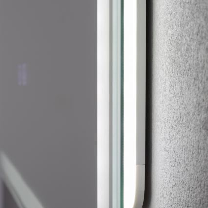 Brilagi - LED-beheizter Badezimmerspiegel BELLA LED/12W/230V 40x60 cm IP44 CRI 90 dimmbar + CCT