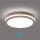Brilagi - BENE LED-Außenleuchte mit Sensor, LED/24W/230V, Ø 26 cm, braun, IP54