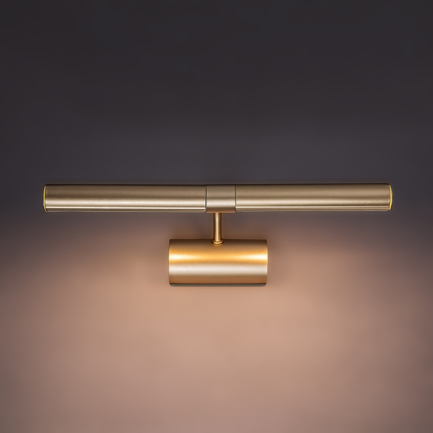 Brilagi - Bilderleuchte DANAE 2xE14/40W/230V goldfarben