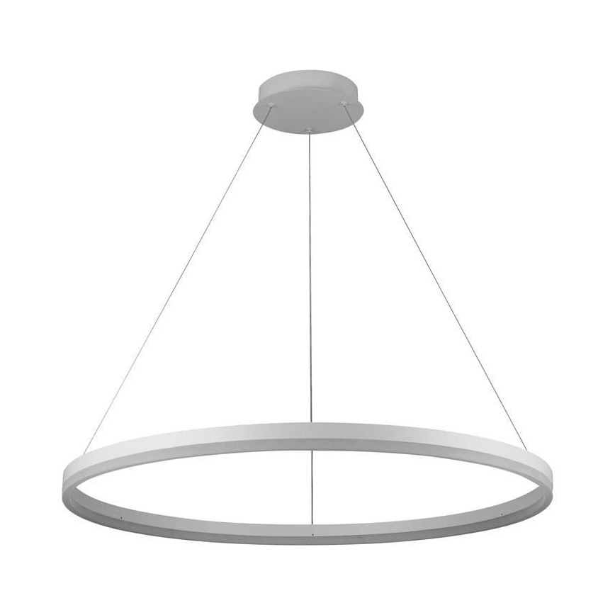 Brilagi - dimmbare LED-Hängeleuchte an Kabel CIRCLE LED/55W/230V 3000-6500K Ø 80 cm weiß + Fernbedienung