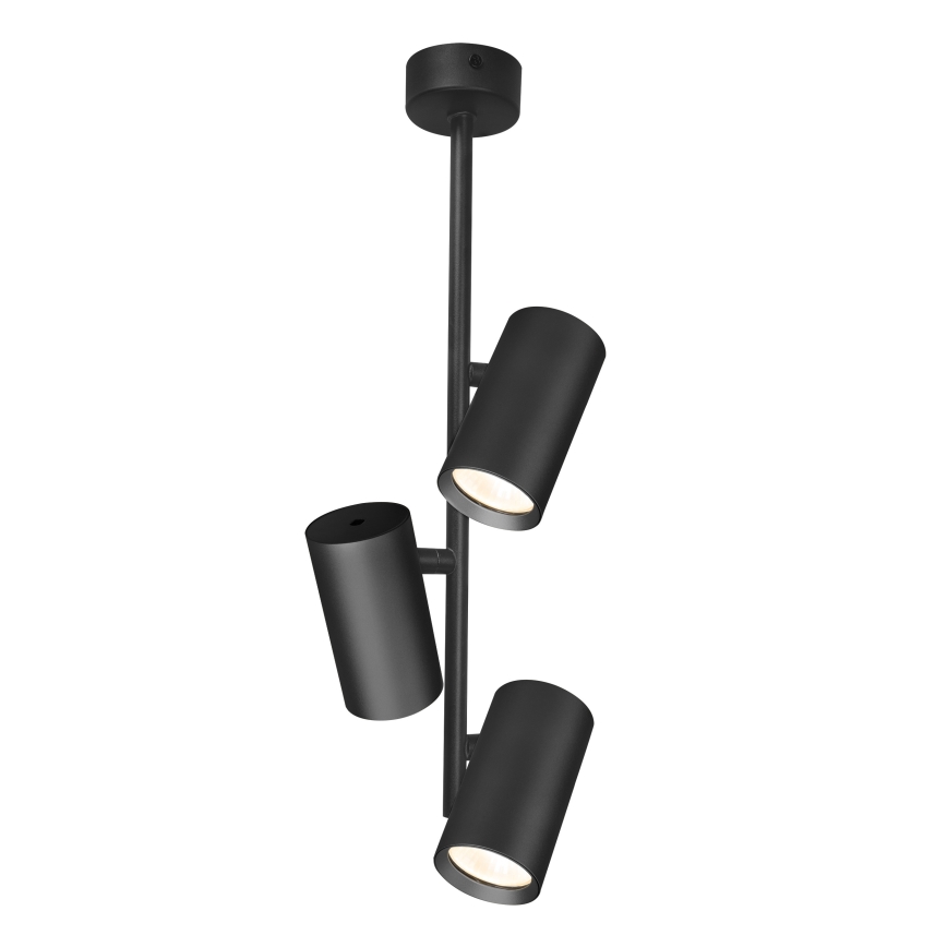 Brilagi - Deckenleuchte an Stange SELE VERTICAL 3xGU10/30W/230V schwarz