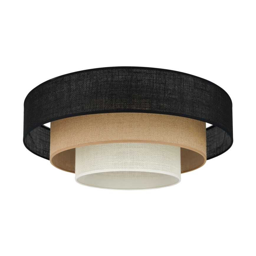 Brilagi - Deckenleuchte ASPEN LUNETA LED/12W/230V Ø 60 cm 3000K/4000K/6400K schwarz/beige/creme