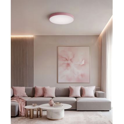 Brilagi - Deckenleuchte CLARE 4xE27/24W/230V Ø 50 cm rosa