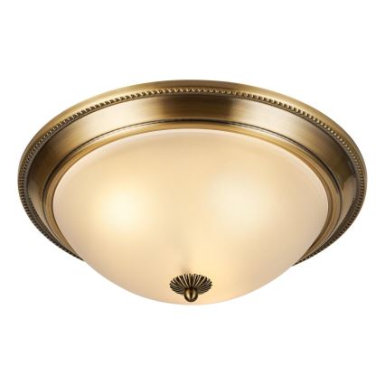 Brilagi - Deckenleuchte CLASSIC 3xE27/60W/230V bronzen