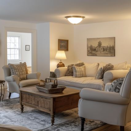 Brilagi - Deckenleuchte CLASSIC 3xE27/60W/230V bronzen