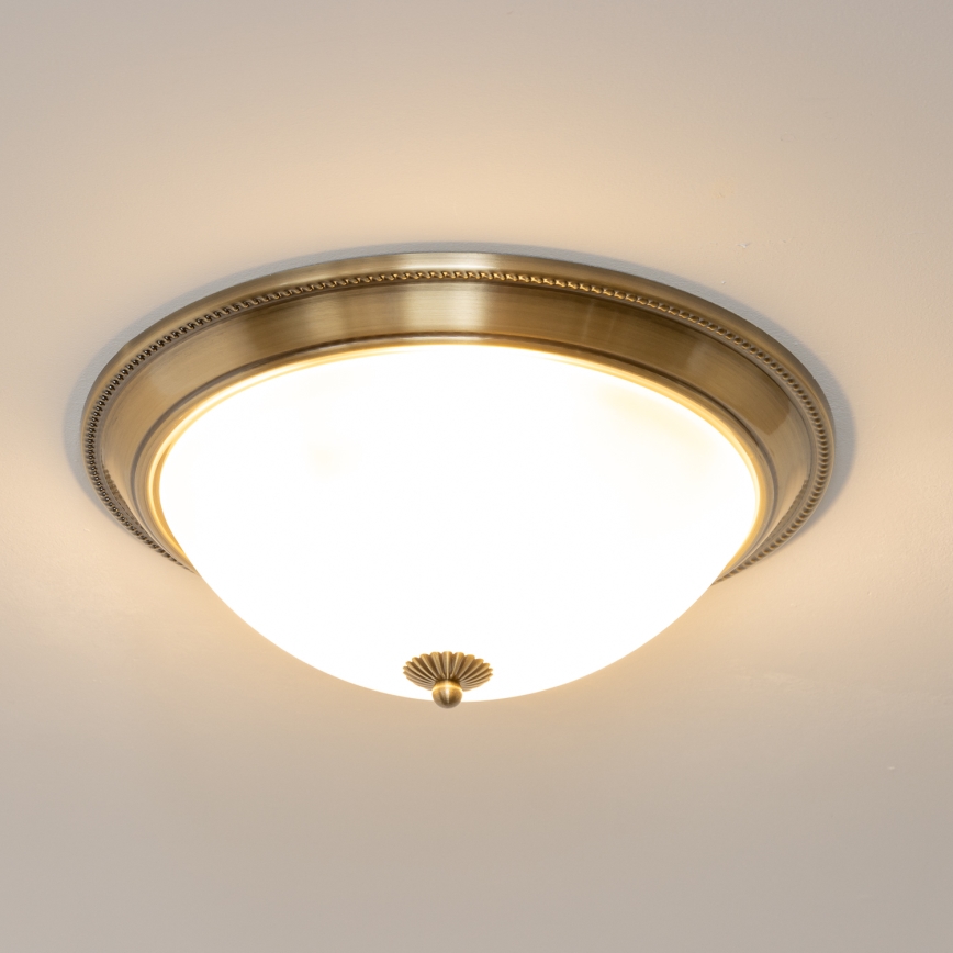 Brilagi - Deckenleuchte CLASSIC 3xE27/60W/230V bronzen