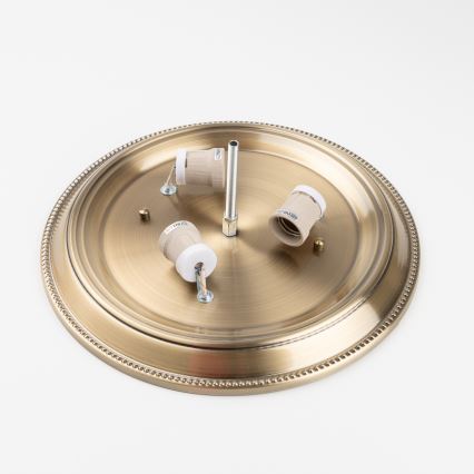 Brilagi - Deckenleuchte CLASSIC 3xE27/60W/230V bronzen