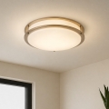 Brilagi - Deckenleuchte ELARO 4xE27/40W/230V Ø 41 cm goldfarben