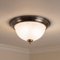 BRILAGI - Deckenleuchte FRESCO 2xE27/40W/230V Ø 28 cm Messing