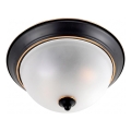 BRILAGI - Deckenleuchte FRESCO 2xE27/40W/230V Ø 28 cm schwarz/gold