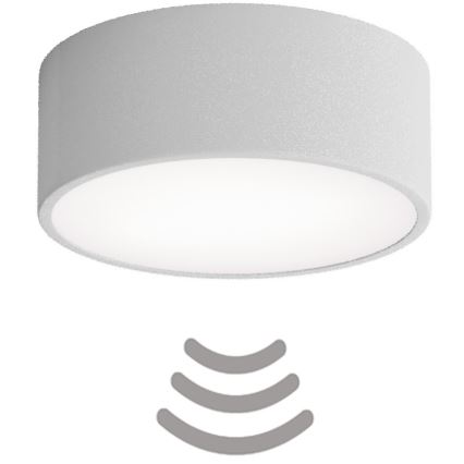 Brilagi - Deckenleuchte mit Sensor CLARE 1xE27/24W/230V d 20 cm grau