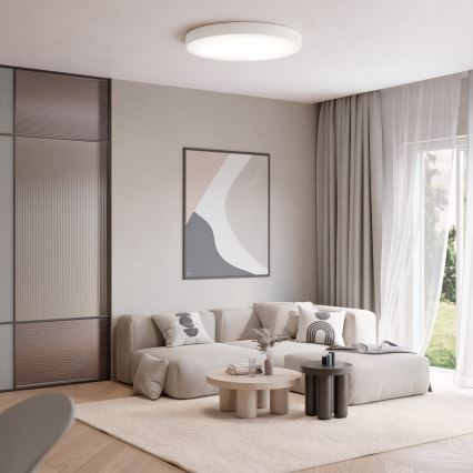 Brilagi - Deckenleuchte mit Sensor CLARE 5xE27/24W/230V Ø 60 cm weiß