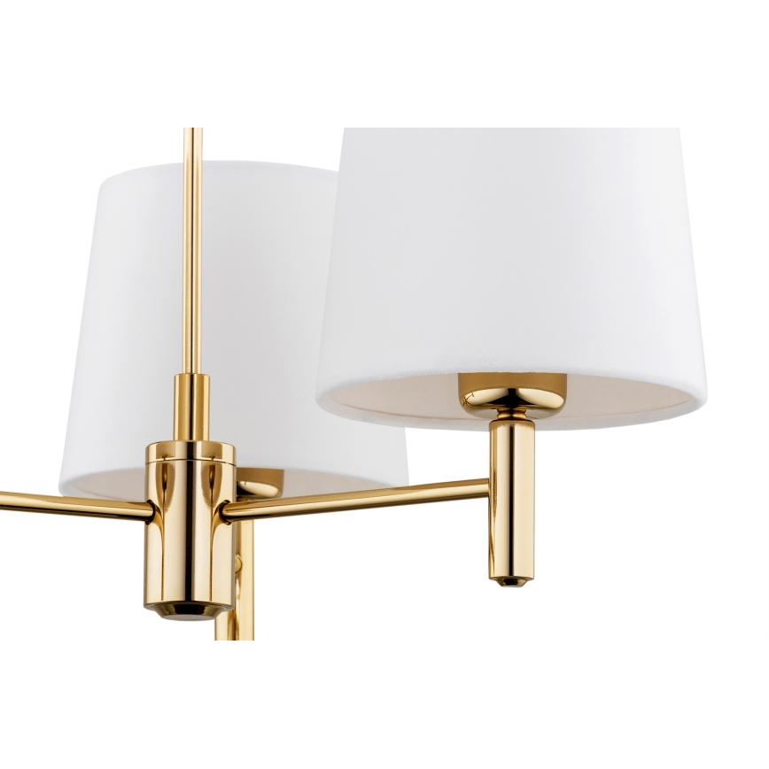 Brilagi - Deckenleuchte mit Stab MONTE 3xE27/15W/230V creme/gold