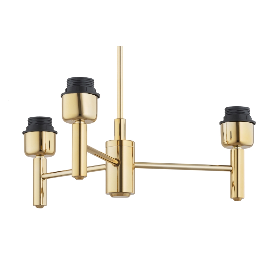 BRILAGI - Deckenleuchte mit Stab MONTE 3xE27/60W/230V creme/gold