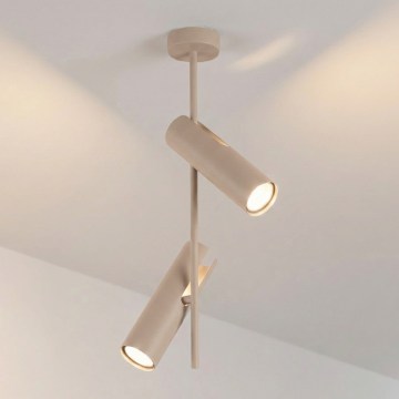 Brilagi - Deckenleuchte mit Stange BRANCH 2xGU10/30W/230V beige