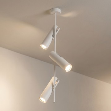 Brilagi - Deckenleuchte mit Stange BRANCH 3x GU10/30W/230V weiß