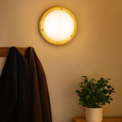 Brilagi - Deckenleuchte ORBIS 1x E27/60W/230V Ø 30 cm Kiefer