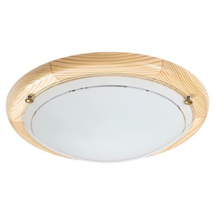 Brilagi - Deckenleuchte ORBIS 1x E27/60W/230V Ø 30 cm Kiefer