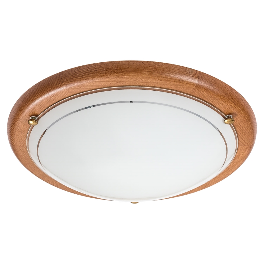 Brilagi - Deckenleuchte ORBIS 1xE27/60W/230V, Durchmesser 30 cm, Kiefer