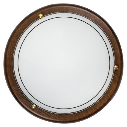 Brilagi - Deckenleuchte ORBIS 1xE27/60W/230V Ø 30 cm Kiefer