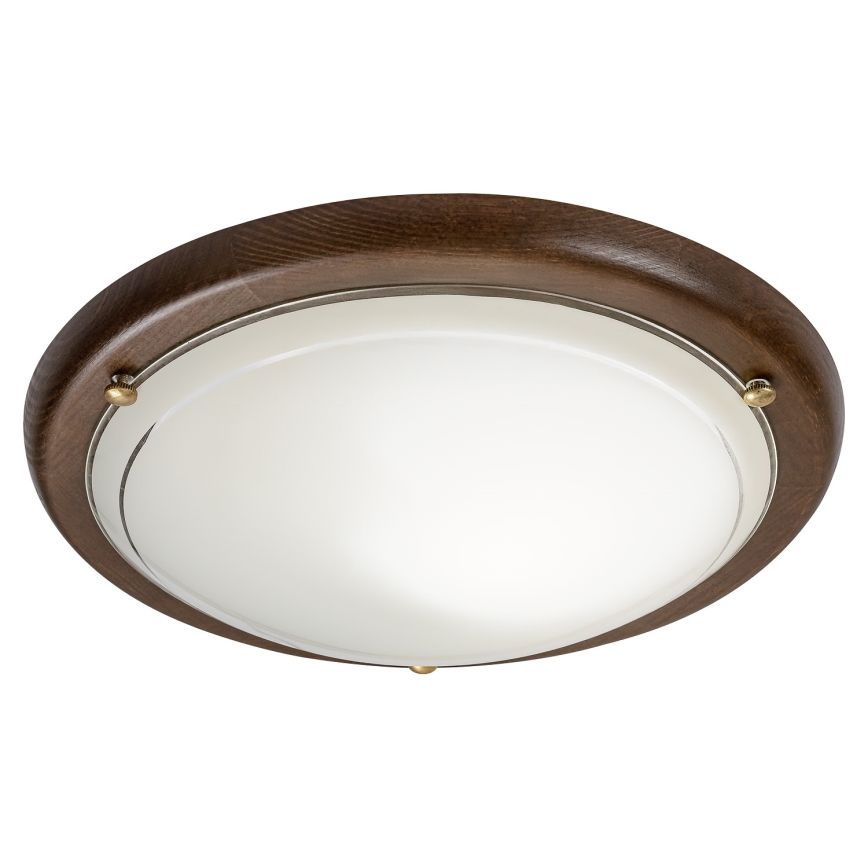 Brilagi - Deckenleuchte ORBIS 1xE27/60W/230V Ø 30 cm Kiefer