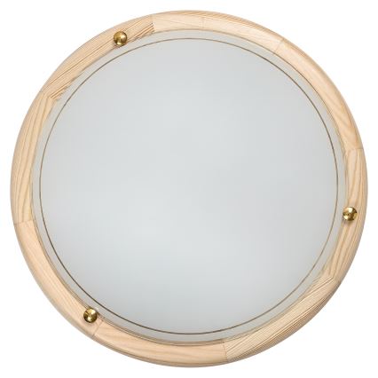 Brilagi - Deckenleuchte ORBIS 2xE27/60W/230V Ø 38 cm Kiefer