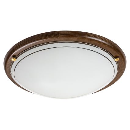 Brilagi - Deckenleuchte ORBIS 2xE27/60W/230V Ø 38 cm Kiefer