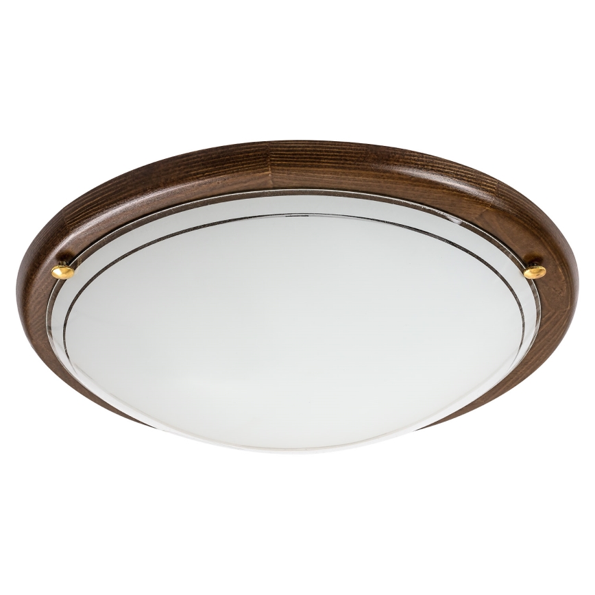 Brilagi - Deckenleuchte ORBIS 2xE27/60W/230V Ø 38 cm Kiefer