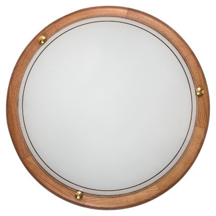 Brilagi - Deckenleuchte ORBIS 2xE27/60W/230V Ø 38 cm Kiefer